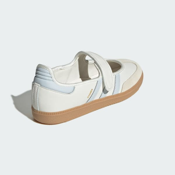 Adidas Samba JANE W Cloud White Gum Halo Blue JR7339