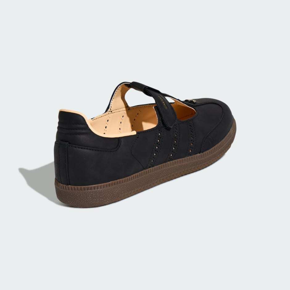 Adidas Samba JANE W Core Black Crystal Sand Gum Leather KJ3970