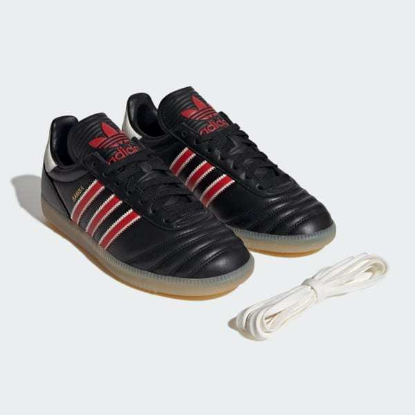 Adidas Samba JP Core Black Red Gum IH4356