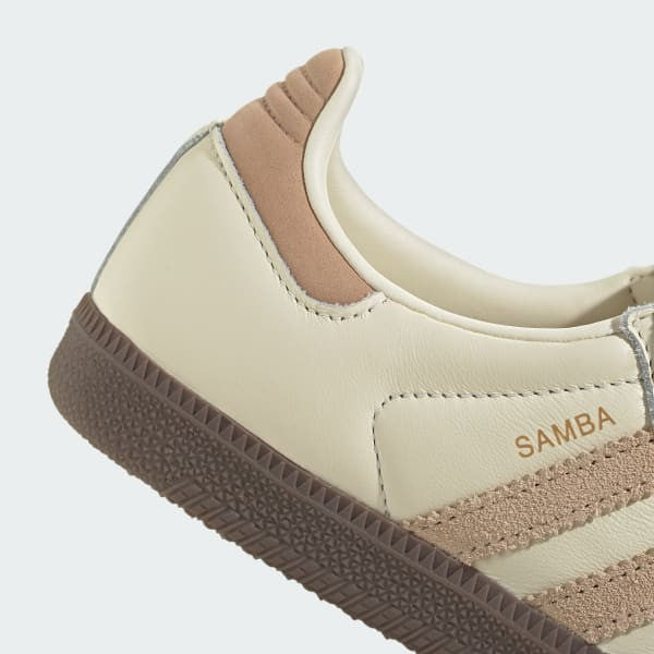 Adidas Samba LT Cream White Warm Sandstone Gold Metallic JH5706
