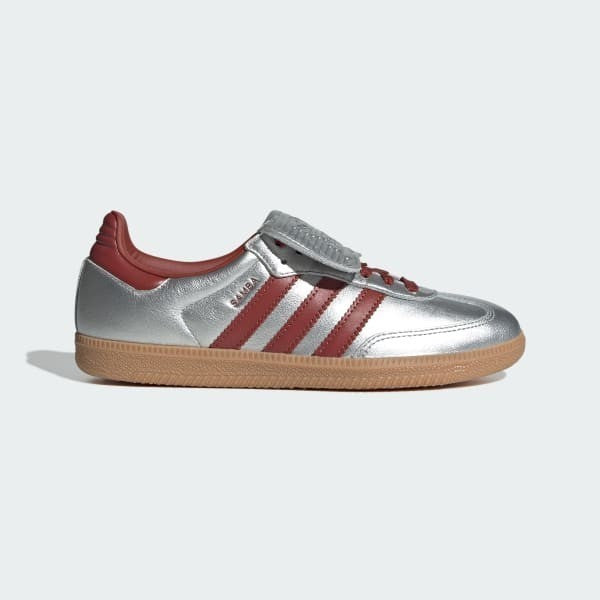 Adidas Samba LT Silver Metallic Preloved Ruby Gum JH5707