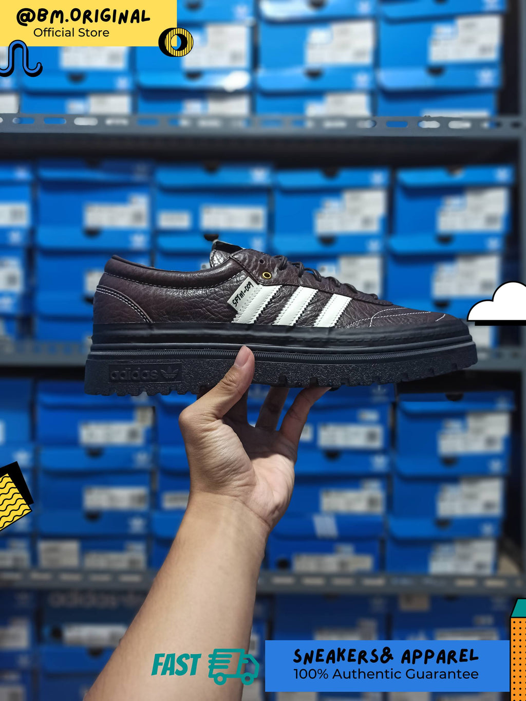 Adidas Samba LX Freizeit SFTM Song For The Mute AURORA Coffee Off White Core Black KI4762