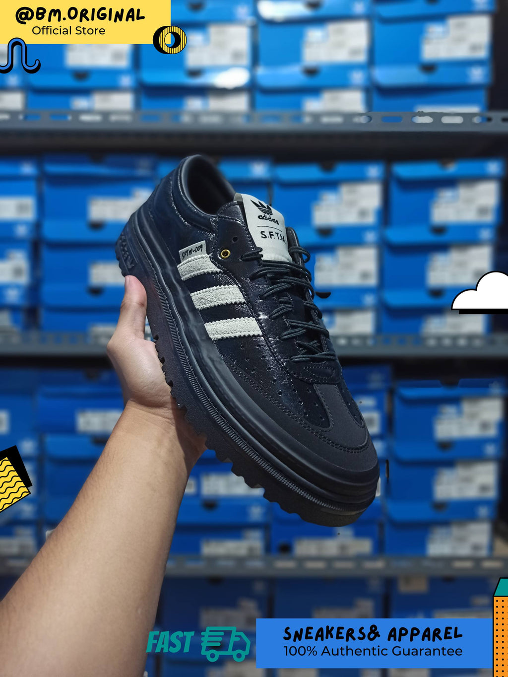 Adidas Samba LX Freizeit SFTM Song For The Mute Core Black Off White Core Black KI4761