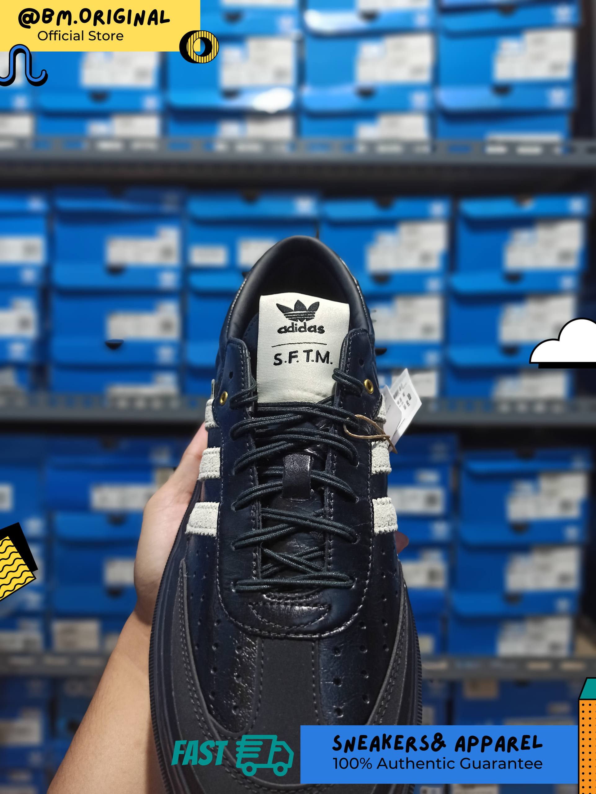 Adidas Samba LX Freizeit SFTM Song For The Mute Core Black Off White Core Black KI4761