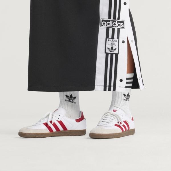 Adidas Samba Liverpool FC Cloud White Strawberry Red Gum JQ4041