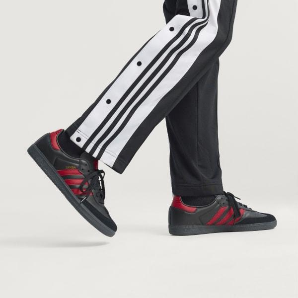 Adidas Samba Manchester United Core Black MUFC Red Core Black JQ4036