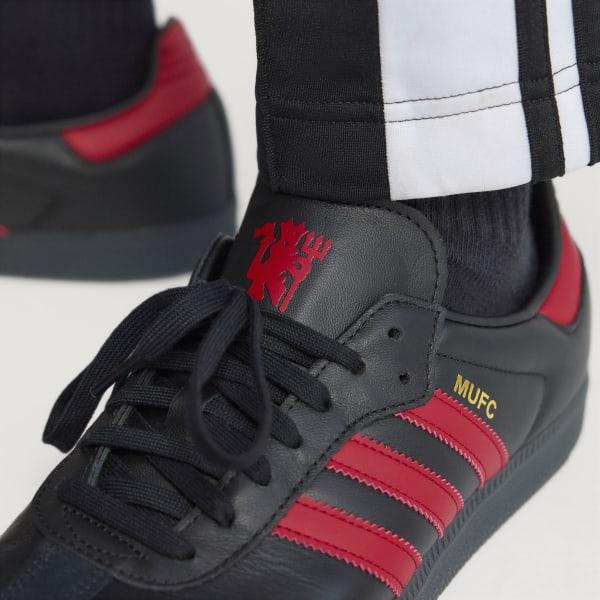 Adidas Samba Manchester United Core Black MUFC Red Core Black JQ4036