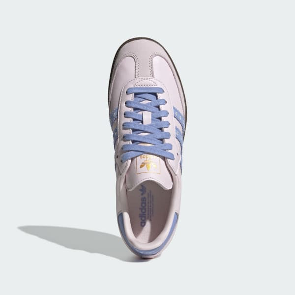 Adidas Samba OG Almost Pink Blue Spark Gum JR8822