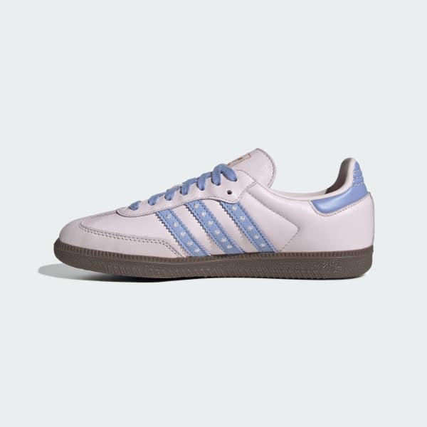 Adidas Samba OG Almost Pink Blue Spark Gum JR8822