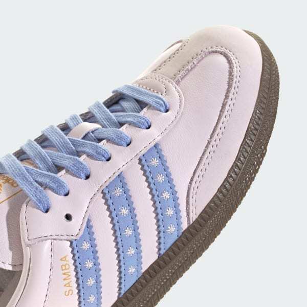 Adidas Samba OG Almost Pink Blue Spark Gum JR8822