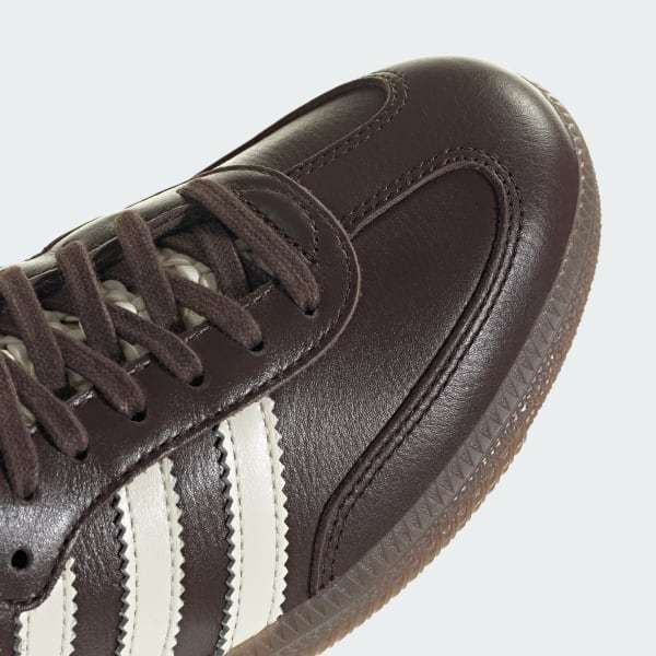 Adidas Samba OG Aurora Coffee Off White Gold Metallic IH3982