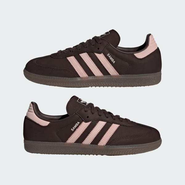 Adidas Samba OG Aurora Coffee Sandy Pink Cloud White IH9166