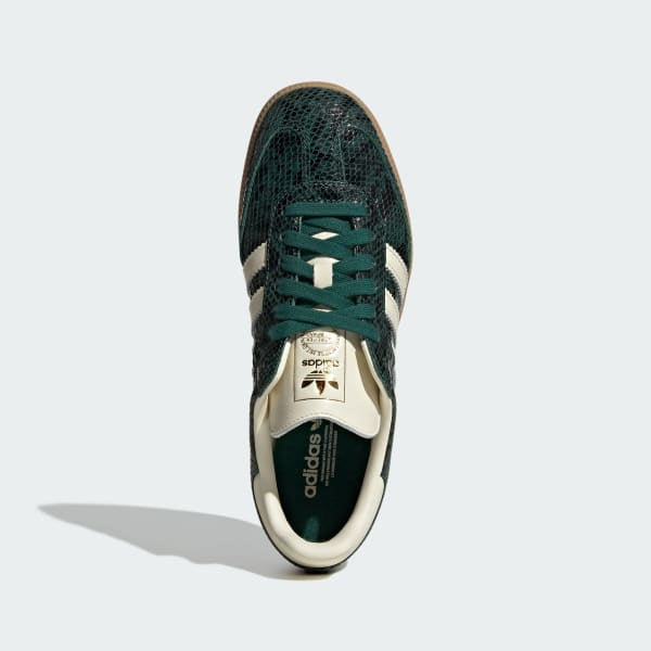 Adidas Samba OG Black Cream White Collegiate Green JR8848