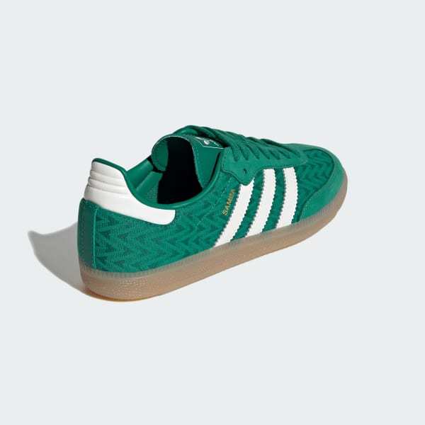Adidas Samba OG Bold Green Off White Gold Metallic IH3976