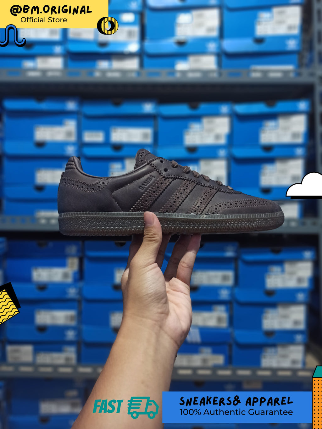Adidas Samba OG Brown Gum JI3231
