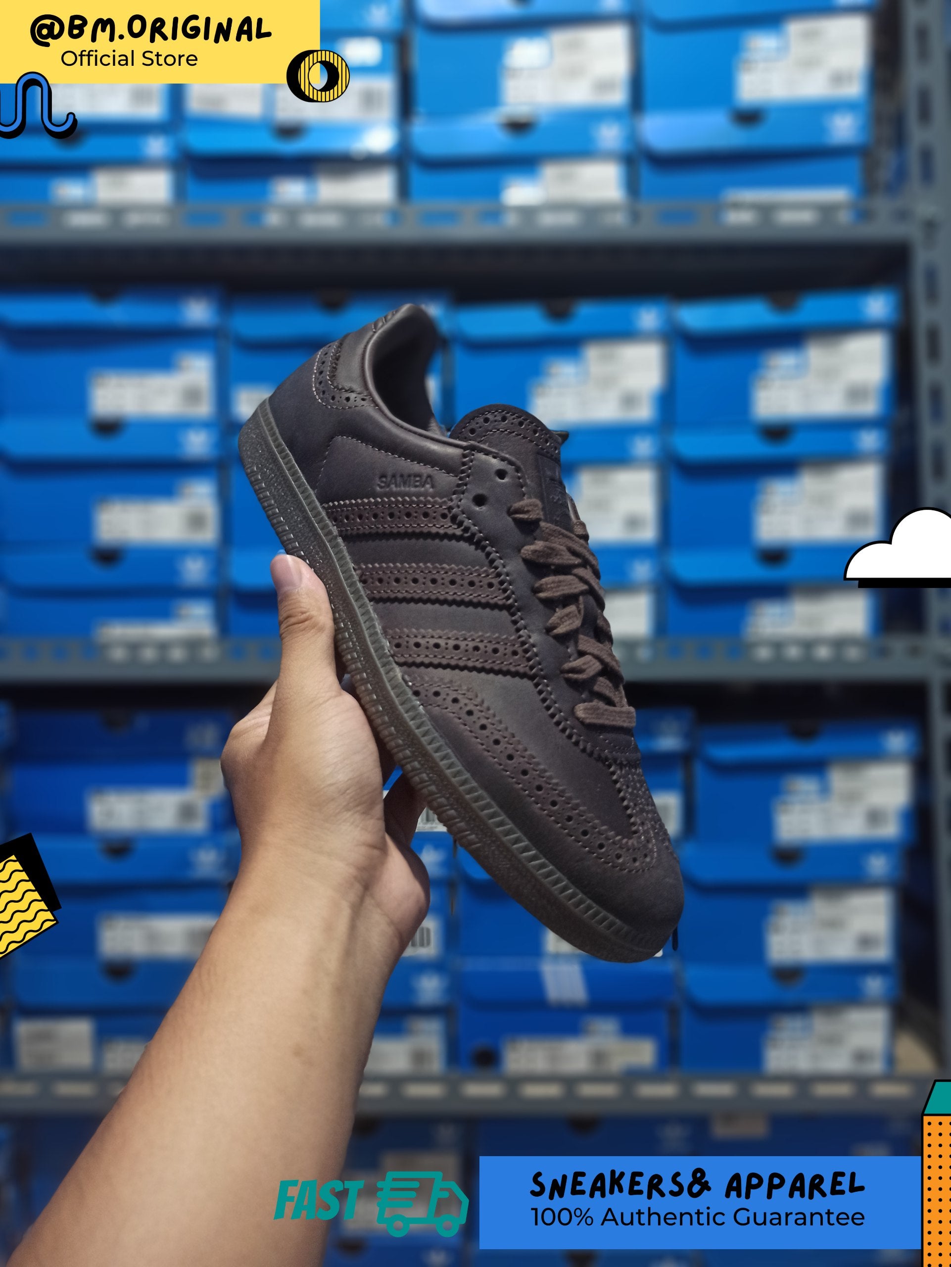 Adidas Samba OG Brown Gum JI3231
