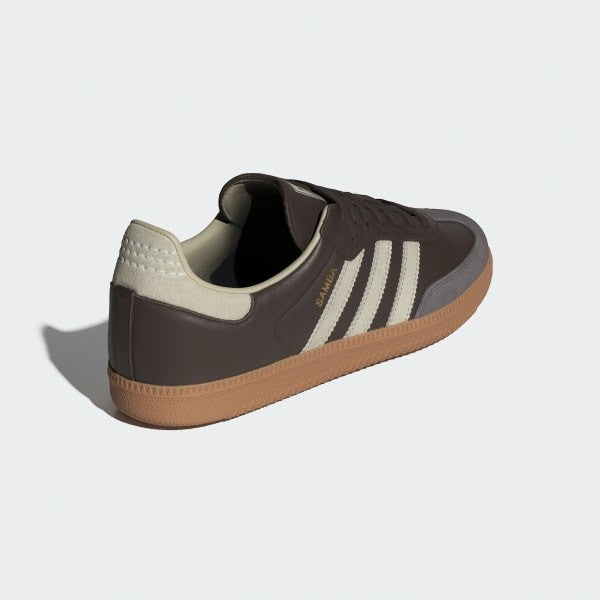 Adidas Samba OG Brown Putty Grey Gold Metallic ID1481