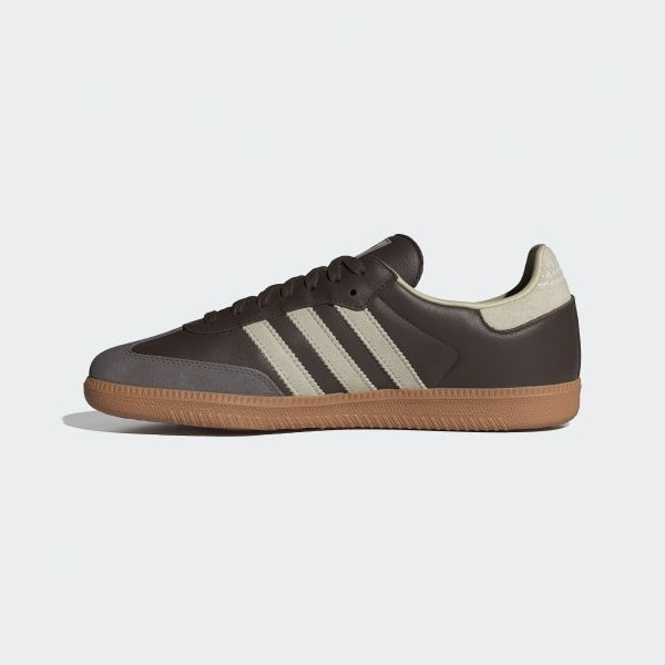 Adidas Samba OG Brown Putty Grey Gold Metallic ID1481
