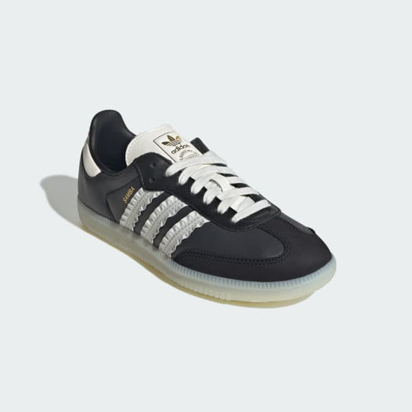 Adidas Samba OG Carbon Off White Core Black JR8831