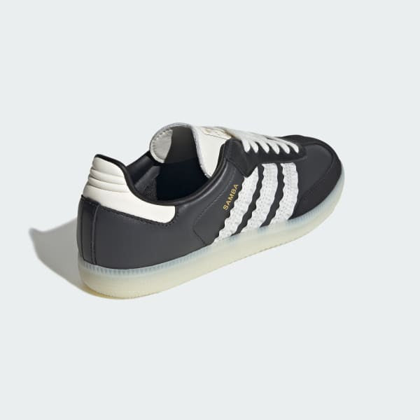 Adidas Samba OG Carbon Off White Core Black JR8831