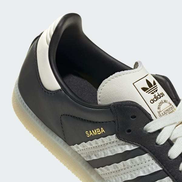 Adidas Samba OG Carbon Off White Core Black JR8831