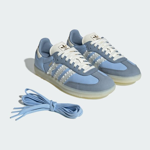 Adidas Samba OG Clear Sky Tactile Blue Off White JR8829