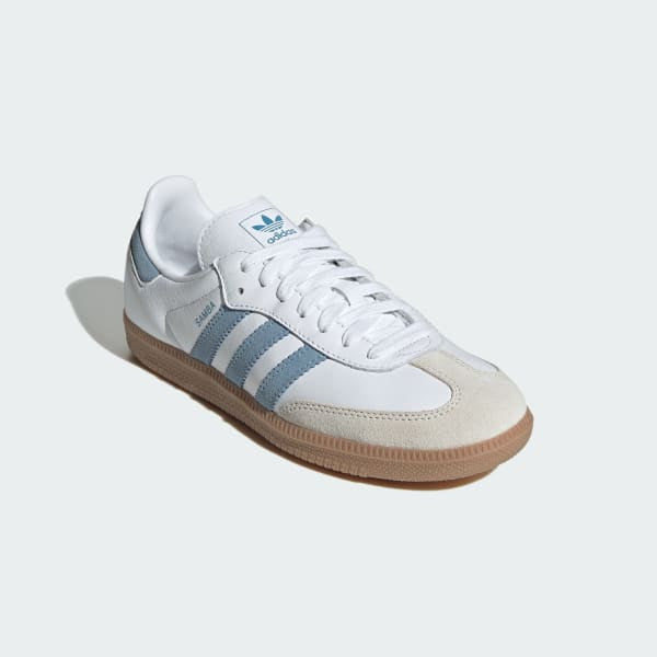 Adidas Samba OG Cloud White Alumina Ash Blue JS1391