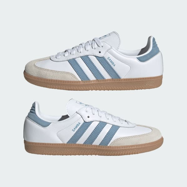 Adidas Samba OG Cloud White Alumina Ash Blue JS1391