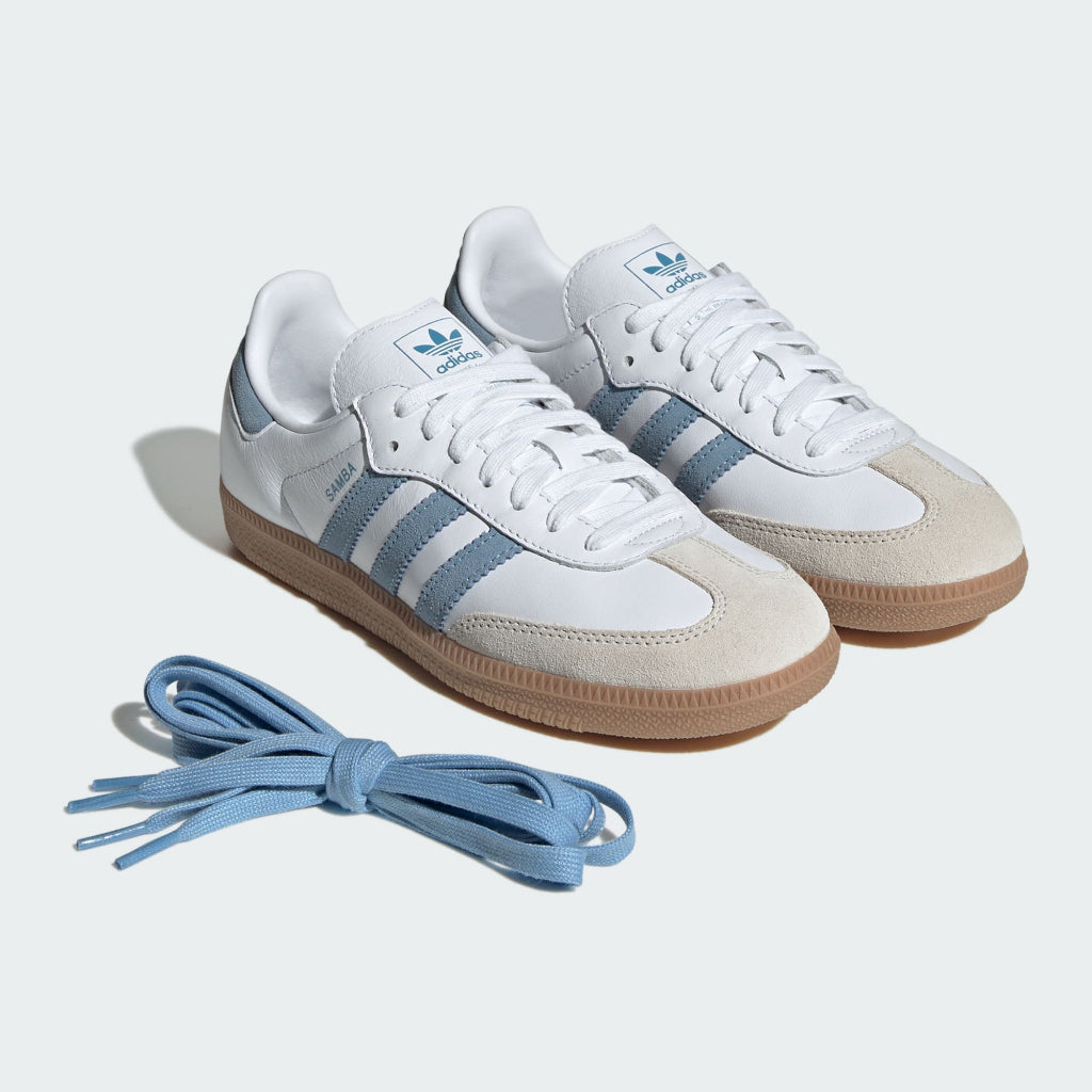 Adidas Samba OG Cloud White Alumina Ash Blue JS1391