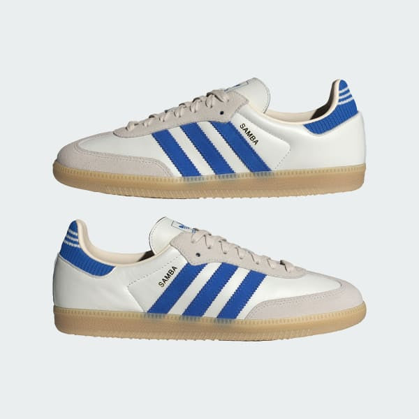 Adidas Samba OG Cloud White Blue Gum IH6821