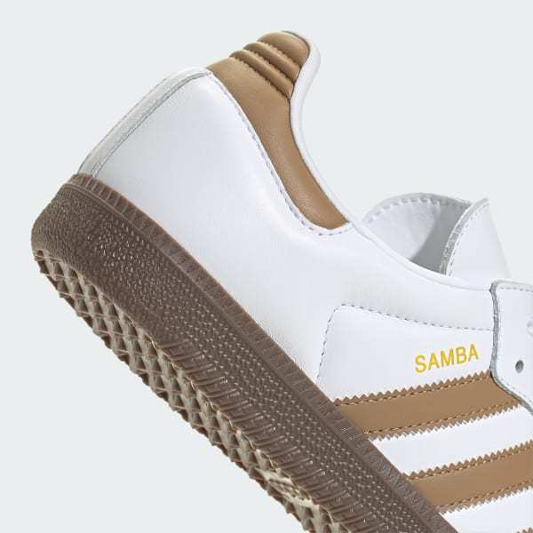 Adidas Samba OG Cloud White Brown Desert Clear Granite JH8796