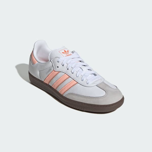 Adidas Samba OG Cloud White Clear Orange Semi Coral JH5687