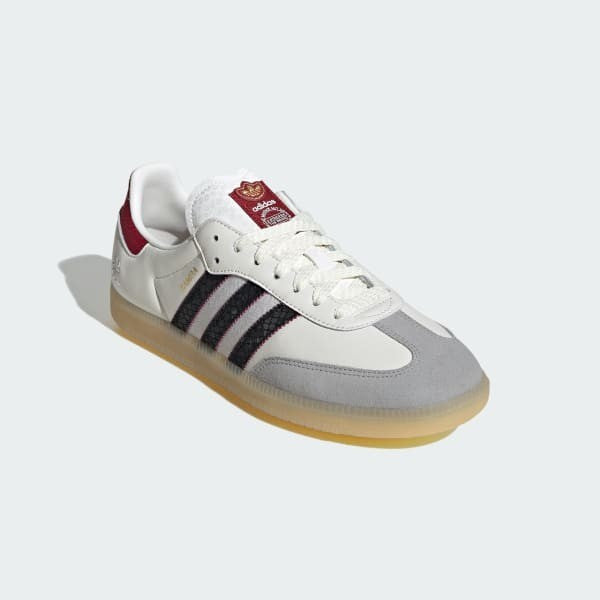 Adidas Samba OG Cloud White Core Black Active Maroon JQ5976