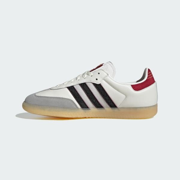 Adidas Samba OG Cloud White Core Black Active Maroon JQ5976