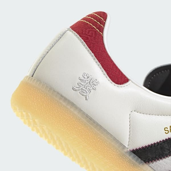 Adidas Samba OG Cloud White Core Black Active Maroon JQ5976