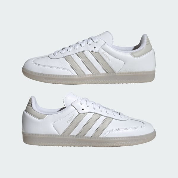 Adidas Samba OG Cloud White Grey One Cloud White JI3206