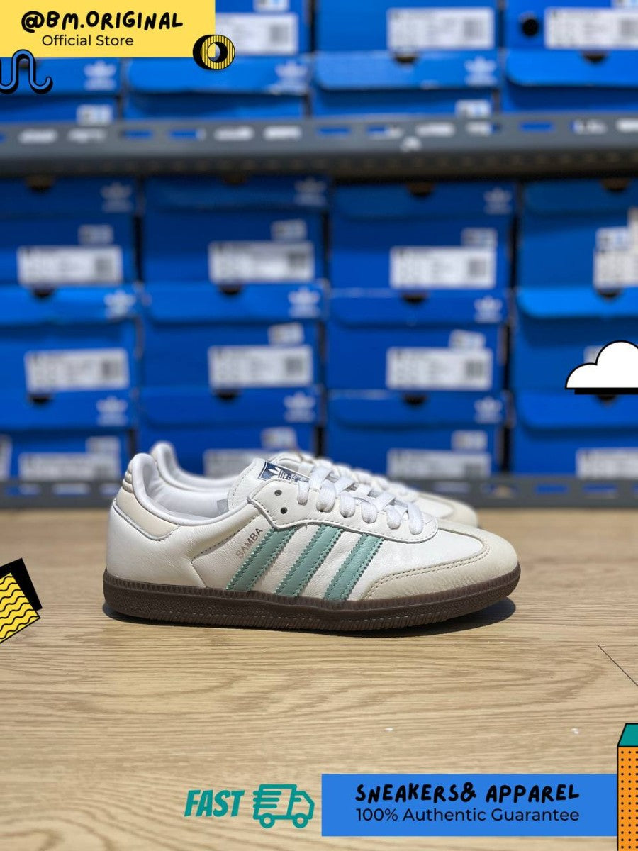 Adidas Samba OG Cloud White Hazy Green Wonder White IH2752
