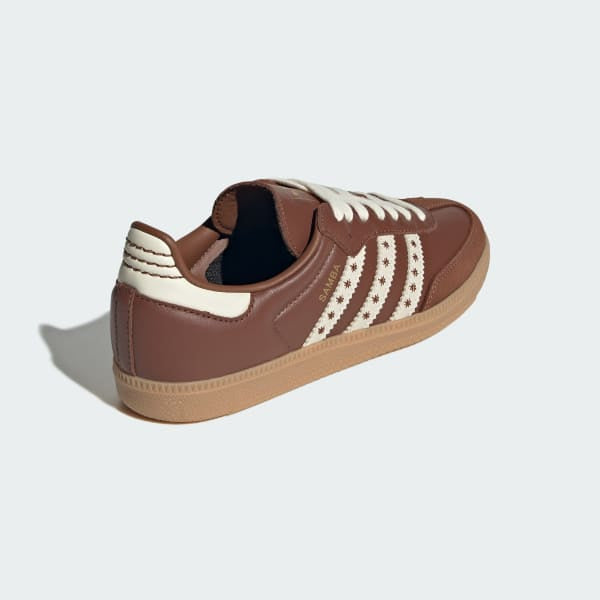 Adidas Samba OG Cloud White Preloved Brown Cream White JR8821
