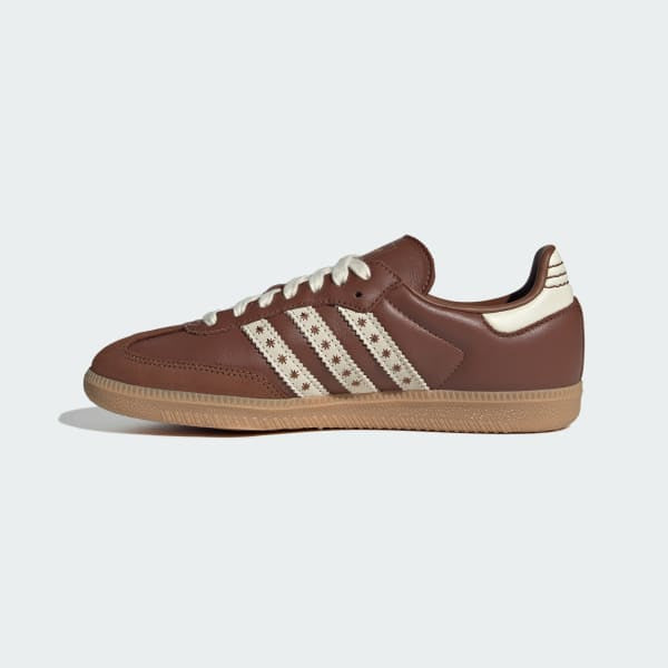 Adidas Samba OG Cloud White Preloved Brown Cream White JR8821