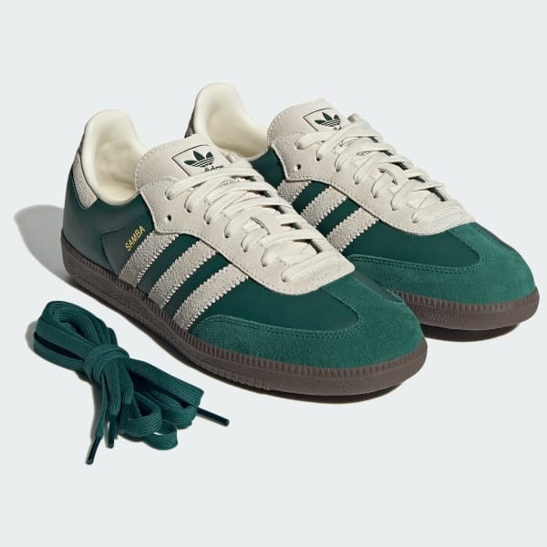 Adidas Samba OG Collegiate Green Cream White Gum JI3215 