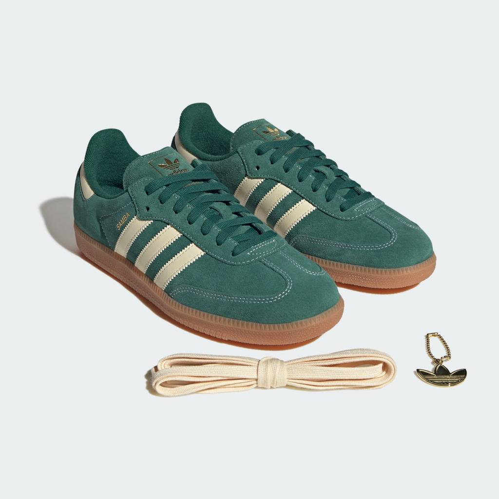 Adidas Samba OG Collegiate Green Warm Vanilla Gum KK2274