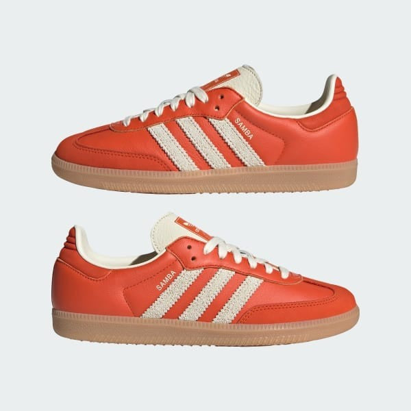 Adidas Samba OG Collegiate Orange Cream White Gum JI2737