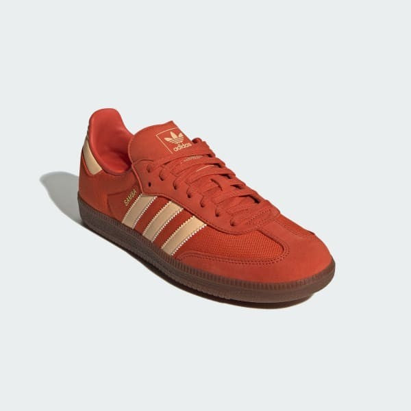 Adidas Samba OG Collegiate Orange Pantone Preloved Red ID1453