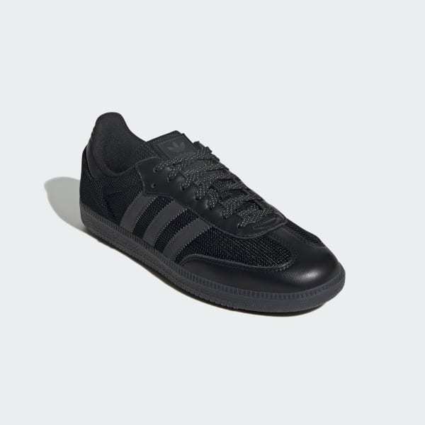 Adidas Samba OG Core Black Carbon Silver Metallic JR0901