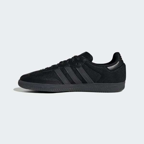 Adidas Samba OG Core Black Carbon Silver Metallic JR0901