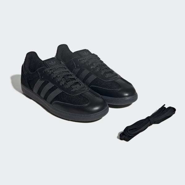 Adidas Samba OG Core Black Carbon Silver Metallic JR0901