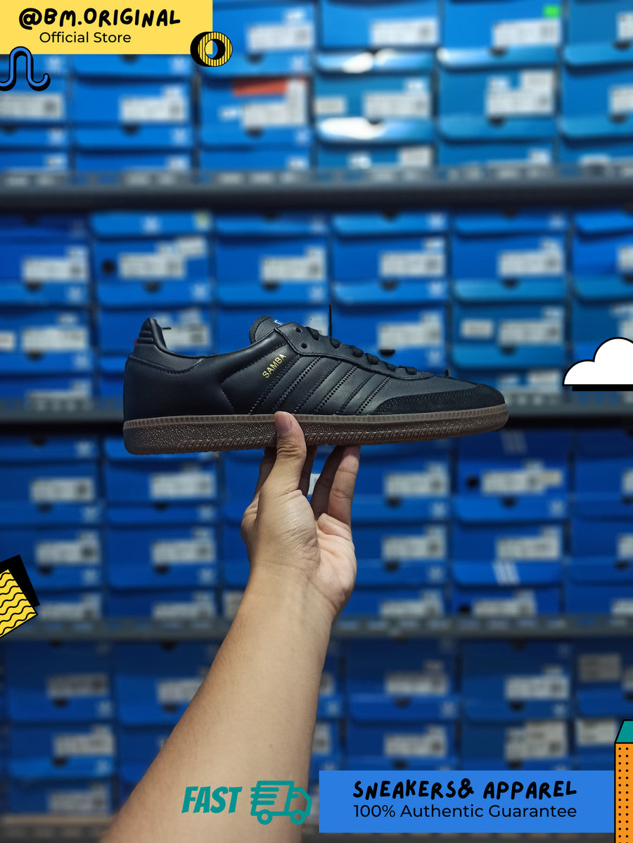 Adidas Samba OG Core Black Core Black Gum IE3438