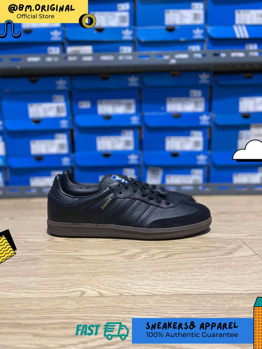 Adidas Samba OG Core Black Core Black Gum IE3438
