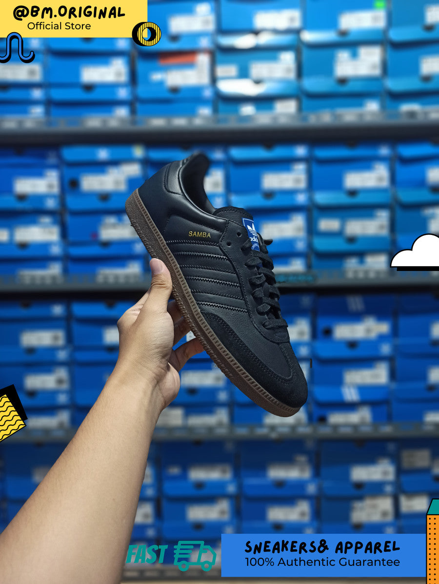 Adidas Samba OG Core Black Core Black Gum IE3438