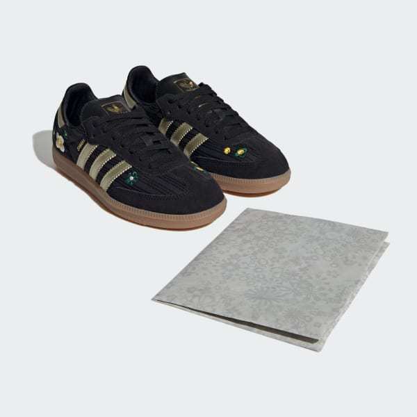 Adidas Samba OG Core Black Gold Metallic Gum IH1331